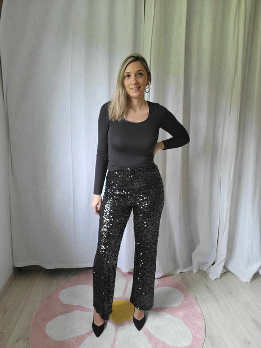 Pantalon Sequins