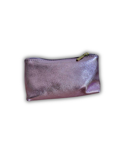 Pochette trousse Métallisée